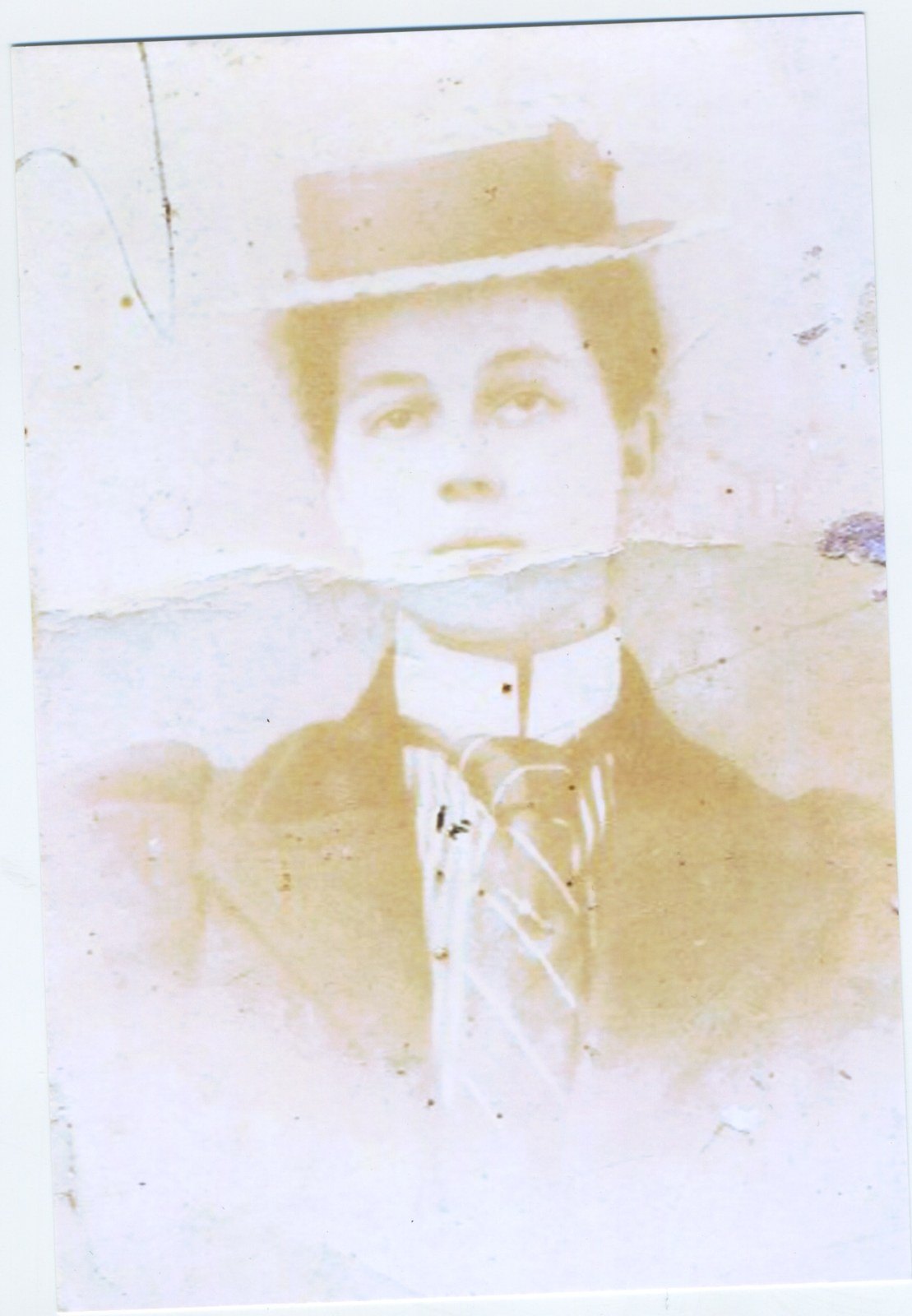 "Sara" to "Ted": carte de visite, Brighton (2 of 3)