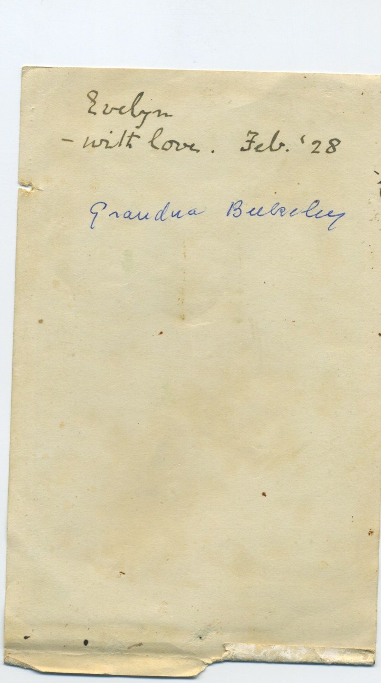 "Grandma Berkeley" in a rocking chair (2 of 2)