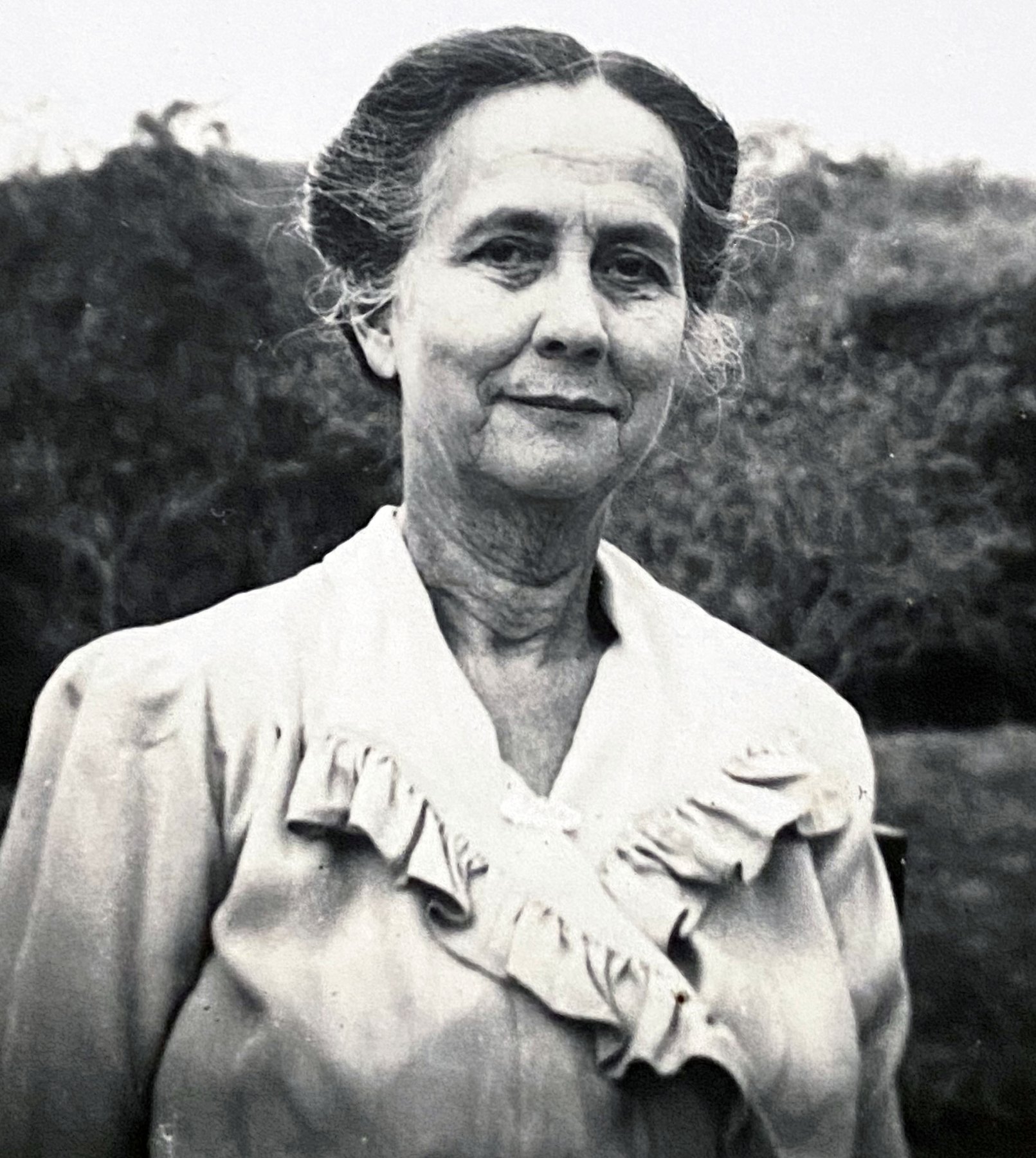 Ursula, cropped portrait